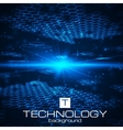 futuristic digital background with space for text vector image