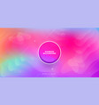 liquid color covers set fluid shapes composition vector image vector image