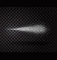 water spray effect mist of atomizer element vector image vector image