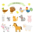 farm animals vector image