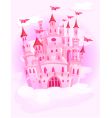 castle in the sky vector image