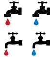 faucet vector image vector image