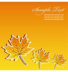 Autumn tree Royalty Free Vector Image - VectorStock