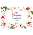 holiday christmas backdrop vector image
