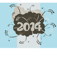 2014 - happy new year card in urban style vector image vector image