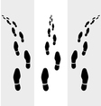 prints of shoes vector image vector image