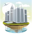 modern city vector image vector image