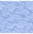 seamless pattern waves vector image