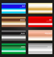 multicolor gradient texture set various color vector image vector image