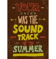 typography can be used as a postcard or a poster vector image