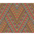 bright seamless pattern with ethnic ornament vector image