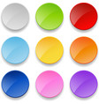 round buttons vector image vector image