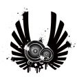 stereo pattern vector image vector image