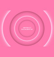 abstract pink in neomorphic style vector image