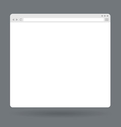 Flat browser window with code Royalty Free Vector Image