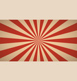 sunburst or sun burst retro background vector image