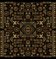 decorative geometric african seamless vector image