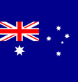 australia flag vector image