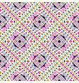 ethnic seamless pattern aztec geometric vector image