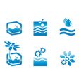 environmental icons vector image vector image