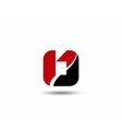 letter o logo vector image