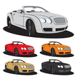 luxury car vector image vector image