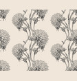 floral seamless pattern design for fabric vector image vector image