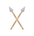 spears icon design template vector image