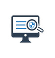 protect personal data icon vector image