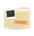 Secret file Royalty Free Vector Image - VectorStock