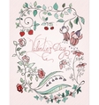 st valentin design card vector image vector image