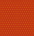 yellow polka dots on orange background vector image