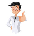 male doctor vector image