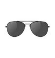 3d realistic sun glasses vector image vector image
