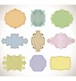 vintage frame vector image
