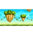 futuristic game background vector image vector image