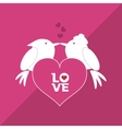 love design romantic icon colorful vector image