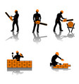 builders vector image vector image
