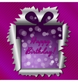 happy birthday card vector image