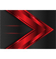 dark background with arrow vector image