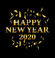 2020 colorful text isolated on white background vector image vector image