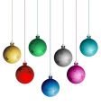 christmas elements vector image