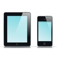 mobile app template vector image vector image