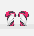 pink white and black pattern layout e-sport design vector image