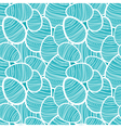 seamless easter pattern with decorated eggs vector image vector image