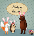 greeting card vector image