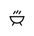barbecue bbq icon vector image vector image