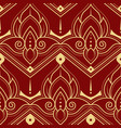 abstract line thai geometric pattern vector image vector image