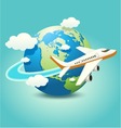 travel icon vector image