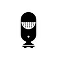 voice assistant icon vector image vector image